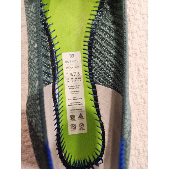 Rothy's Green Patterned Flats - Picture 6 of 6